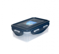 Миниатюра: Контейнер пищевой прямоуг. 0,5л с антибакт. св. Good & Good