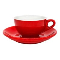 Миниатюра: Чайная пара 200мл,фарфор красная Barista P.L. Proff Cuisine