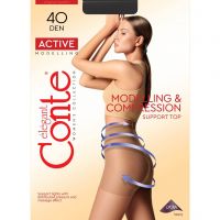 Миниатюра: Колготки Conte, Active, 40 DEN, р. 2, Nero Черный