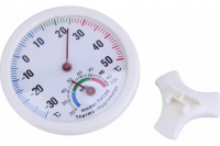 Миниатюра: Термометр-гигрометр диаметр 7.5см, пластик