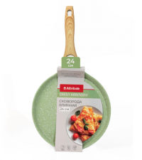 Миниатюра: Сковорода блинная 24см ков. ал.,а/п,индукция GREEN HARMONY