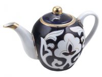 Миниатюра: Чайник заварочный 0,9л керамика круглый Узбекская пахта