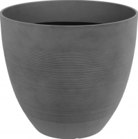 Миниатюра: Кашпо д/цветов 25л, 37*37*33см Берилл светло-серый