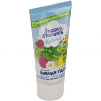 Миниатюра: Зубная паста детская Дракоша гелевая 60гр Малина