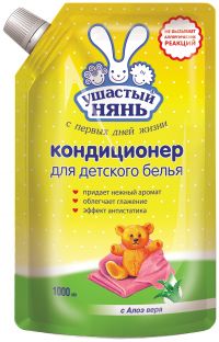 Миниатюра: Кондиционер Ушастый нянь, алоэ вера, дой пак, 1л.