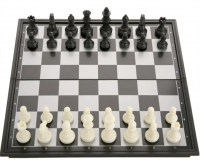Миниатюра: Шахматы, магнитные, пласт доска, размер 25 х 25см