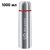 Миниатюра: Термос нерж. 1л Relaxika 101 стальной