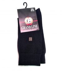 Миниатюра: Носки мужские GRAND LINE (M-132), черный, р. 29