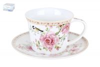 Миниатюра: Чайная пара 250мл фарфор Wild rose