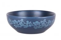 Миниатюра: Салатник 15см 600мл фарфор Herbarium blue