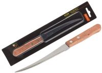 Миниатюра: Нож с деревянной рукояткой ALBERO Mallony MAL-04AL филейный 13см