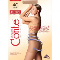 Миниатюра: Колготки Conte, Active, 40 DEN, р. 4, Natural Телесный