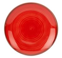 Миниатюра: *Тарелка десертная 19см керамика WOOD RED