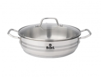 Миниатюра: Жаровня нерж 26см,ст/кр