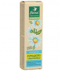 Миниатюра: Крем д/рук 40мл Ромашково-глицериновый успокаивающий