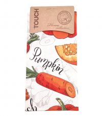 Миниатюра: Полотенце 35*60см рогожка,Райский сад на хангере хлопок 100%