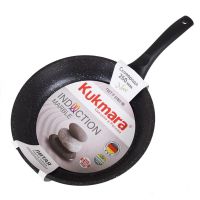 Миниатюра: Сковорода 26см лит.ал. с ручкой АП, (темный мрамор), линия Marble Induction