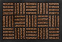 Миниатюра: Коврик придверный 45*75см кокосовый Паркет SUNSTEP