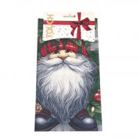 Миниатюра: Полотенце рогожка 45*60см Волшебные Гномы хлопок 100% на хангере