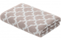 Миниатюра: Полотенце махровое 33*50см МХ45, Treviso Кофе/белый