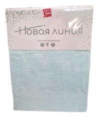 Миниатюра: Простыня на резинке бязь 140*200*25 цвета в асс. Новая линия