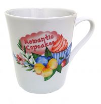 Миниатюра: *Кружка 300мл фарфор Классик Cupcakes