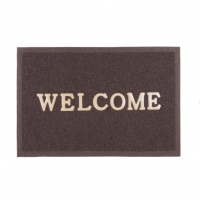 Миниатюра: Коврик Spongy Welcome 50х80 см, коричневый, SUNSTEP