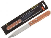 Миниатюра: Нож с деревянной рукояткой ALBERO Mallony MAL-06AL для овощей 9см