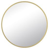 Миниатюра: Зеркало настенное 50см круглое, с окантовкой ,золото