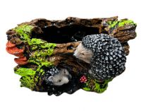 Миниатюра: Кашпо Ежи с корягой 15*20см
