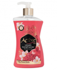 Миниатюра: Мыло жидкое 450мл ACTIVE Жемчужное Вечная любовь