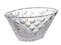 Миниатюра: Ваза д/сервировки хрусталь (h=125, d=230*108) Титаник