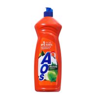 Миниатюра: Средство д/мытья посуды 900мл АОС Яблоко и мята/12