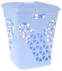 Миниатюра: Корзина д/белья 60л Венеция Голубой