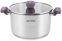 Миниатюра: Кастрюля нерж. 2,3л,Servitta серия Viola