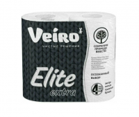 Миниатюра: Туалетная бумага Veiro Elite Extra 4сл.4 рулона