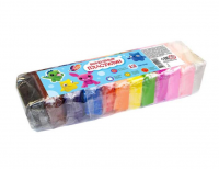 Миниатюра: Пластилин воздушный 12цв. ЛУЧ 34С 2228-08