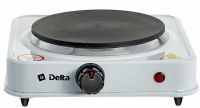 Миниатюра: Плита эл.DELTA D-704 одноконфорочная диск белая 1000Вт.