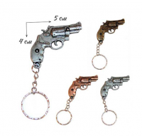 Миниатюра: Брелок сувенирный Револьвер Ткбр2025-4 металл.