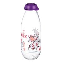 Миниатюра: Бутылка для молока 1000 мл, стекло HEREVIN Милки