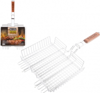Миниатюра: Решетка д/барбекю глубокая 31*24*5,5см ECOS BASIC