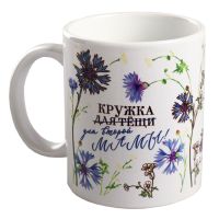 Миниатюра: Кружка 320мл керамика Кружка для тещи