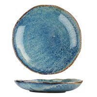 Миниатюра: Тарелка фарфор 25*5,3 см,серия Aqua Blue P.L.