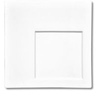 Миниатюра: Тарелка 26см квадр. фарфор Kunst Werk Black Label , P.L. Proff Cuisine