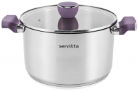 Миниатюра: Кастрюля нерж. 3,4л,Servitta серия Viola