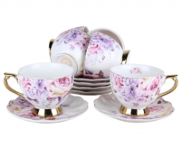 Миниатюра: Набор чайный 6/12 230мл Цветочная роскошь,п/уп