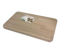 Миниатюра: Доска разделочная 30х300х500мм, массив,скругленный угол PROFI