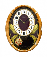 Миниатюра: Часы настенные с маятником MIRRON 35*44см,плавный ход