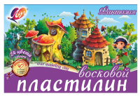 Миниатюра: Пластилин 24цв.,420гр. ЛУЧ Фантазия 25с1525-08 мягкий (восковый)