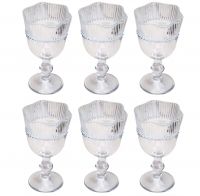 Миниатюра: Набор бокалов д/вина 6шт,310мл ,Crystal pearl